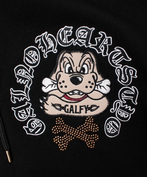 GALFY(ガルフィー)の「A'GEM/9 × .kom 『GALFY/ガルフィー』 ピカピカ骨骨 パーカー(パーカー・メンズ・ホワイト/ブラック・L)」の11枚目の写真