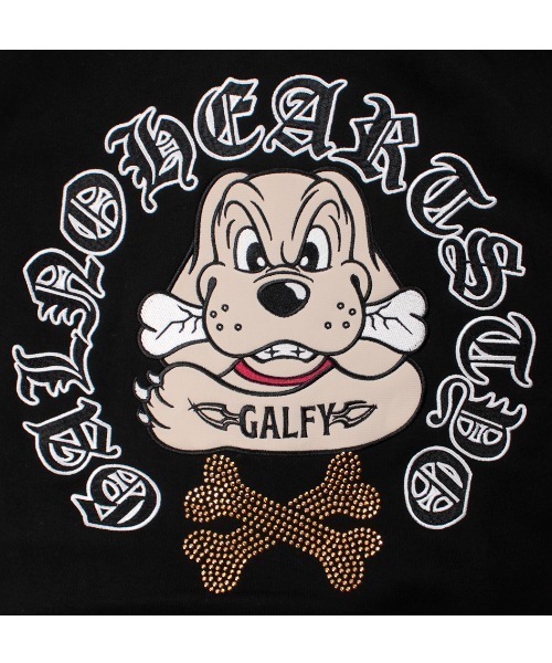 A'GEM/9 × .kom 『GALFY/ガルフィー』 ピカピカ骨骨 パーカー