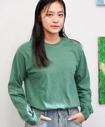 TOWNCRAFT / タウンクラフト 90S PIGMENT LS TEE ピグメントダイ 無地 長袖Tシャツ