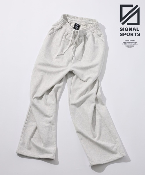 セール】【SIGNAL SPORTS】heavy weight sweat pants/13oz
