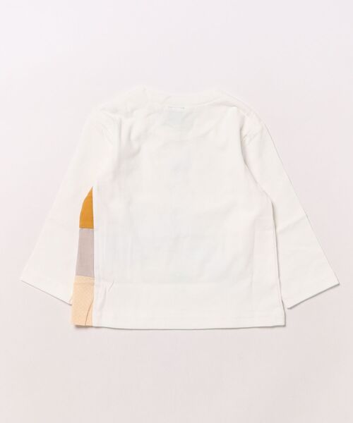 RAGMART(ラグマート)の「にわとりさんTシャツ(Tシャツ/カットソー・キッズ・グリーン/パープル/オフホワイト・90cm/80cm/70cm)」の4枚目の写真