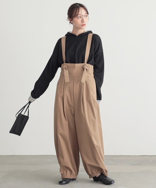 n'OrLABEL（ノアールレーベル）の「【機能素材】『レース切替ワッフルフードカットソー』（パーカー・レディース・ブルー/ブラック・FREE）」の18枚目の写真