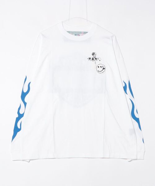 ROYAL FLASH（ロイヤルフラッシュ）の「LA-LALA/ラ-ララ/Cash Money LS Tee（Tシャツ/カットソー・メンズ・ブラック/ホワイト・2/3）」の5枚目の写真