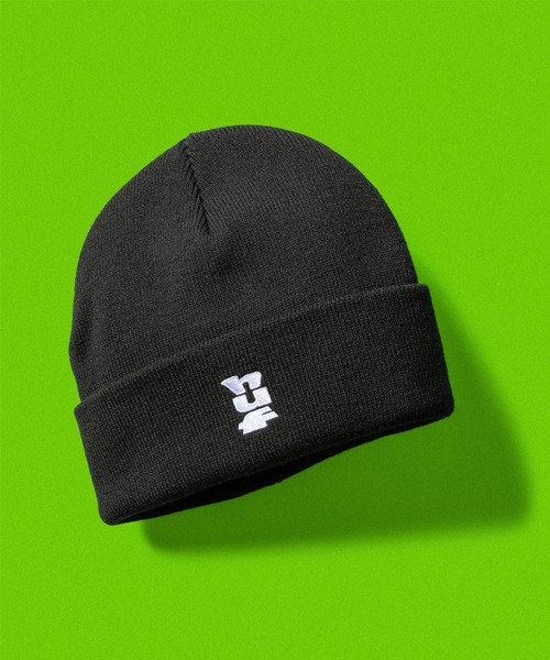 HUF(ハフ)の「MEGABLAST CUFF BEANIE(ニットキャップ/ビーニー・メンズ・ブルー系その他/ブラック/ブラウン系その他・O/S)」の2枚目の写真