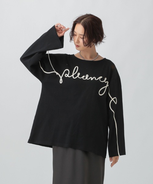 LEPSIM(レプシィム)の「ニュアンスコードプルオーバー 591740(Tシャツ/カットソー・レディース・オフホワイト/グレー/ブラック・FREE)」の11枚目の写真