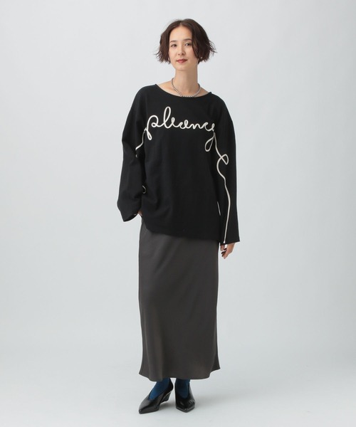 LEPSIM(レプシィム)の「ニュアンスコードプルオーバー 591740(Tシャツ/カットソー・レディース・オフホワイト/グレー/ブラック・FREE)」の13枚目の写真