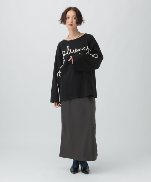 LEPSIM(レプシィム)の「ニュアンスコードプルオーバー 591740(Tシャツ/カットソー・レディース・オフホワイト/グレー/ブラック・FREE)」の14枚目の写真