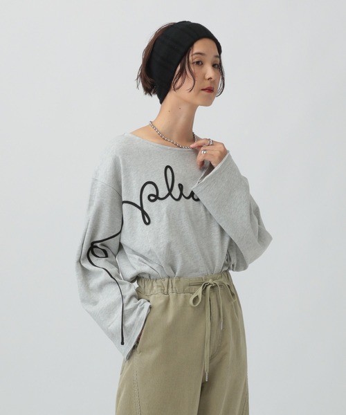 LEPSIM(レプシィム)の「ニュアンスコードプルオーバー 591740(Tシャツ/カットソー・レディース・オフホワイト/グレー/ブラック・FREE)」の16枚目の写真