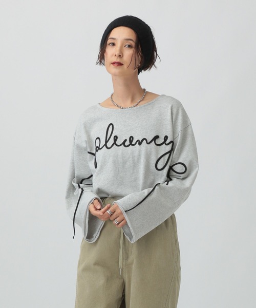 LEPSIM(レプシィム)の「ニュアンスコードプルオーバー 591740(Tシャツ/カットソー・レディース・オフホワイト/グレー/ブラック・FREE)」の18枚目の写真