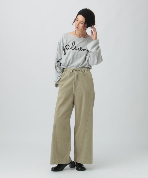 LEPSIM(レプシィム)の「ニュアンスコードプルオーバー 591740(Tシャツ/カットソー・レディース・オフホワイト/グレー/ブラック・FREE)」の19枚目の写真