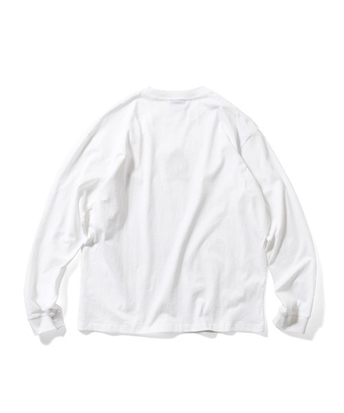 LFYT(エルエフワイティー)の「LFYT ラファイエット【Lafayette】- ヘリテージ エンブレム 長袖Tシャツ【HERITAGE EMBLEM L/S TEE LA250106】(Tシャツ/カットソー・メンズ・ブラック/ダークブラウン/ホワイト・M/XXL/XL/L/S)」の4枚目の写真