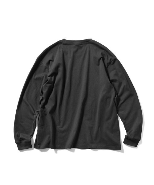 LFYT(エルエフワイティー)の「LFYT ラファイエット【Lafayette】- ヘリテージ エンブレム 長袖Tシャツ【HERITAGE EMBLEM L/S TEE LA250106】(Tシャツ/カットソー・メンズ・ブラック/ダークブラウン/ホワイト・M/XXL/XL/L/S)」の5枚目の写真
