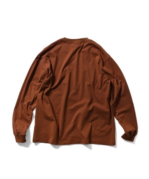 LFYT(エルエフワイティー)の「LFYT ラファイエット【Lafayette】- ヘリテージ エンブレム 長袖Tシャツ【HERITAGE EMBLEM L/S TEE LA250106】(Tシャツ/カットソー・メンズ・ブラック/ダークブラウン/ホワイト・M/XXL/XL/L/S)」の6枚目の写真