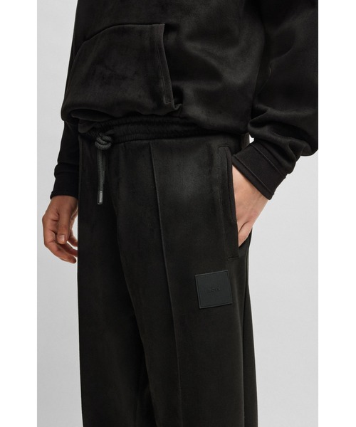 BOSS（ボス）の「スクエアロゴ トラックスーツボトムス（その他パンツ・メンズ・ブラック・XL/S/L/M/XXXL/XXL）」の3枚目の写真