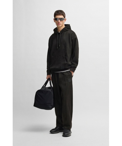 BOSS（ボス）の「スクエアロゴ トラックスーツボトムス（その他パンツ・メンズ・ブラック・XL/S/L/M/XXXL/XXL）」の2枚目の写真