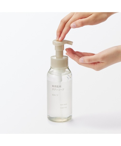 無印良品（ムジルシリョウヒン）の「敏感肌用ボディソープ　泡タイプ　４００ｍＬ（石鹸/ボディソープ・レディース・その他・FREE）」の4枚目の写真