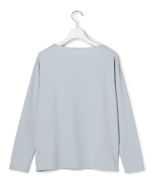 ICB(アイシービー)の「コンパクトモクロディ プルオーバー(Tシャツ/カットソー・レディース・ブラック系/アイボリー系/サックスブルー系・MEDIUM/SMALL/X-SMALL)」の13枚目の写真