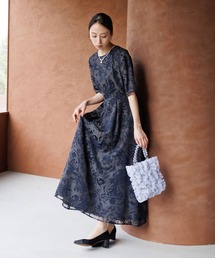 form forma（フォルムフォルマ）の「サテンオパールドレス/結婚式/パーティー/お呼ばれ（ドレス）」