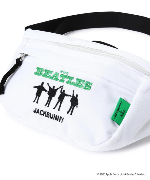 Jack Bunny!!（ジャックバニー）の「【Jack Bunny!!】【The BEATLES ×Jack Bunny!!】ショルダーバッグ (UNISEX)（ショルダーバッグ・レディース・ホワイト/ブラック・FREE）」の12枚目の写真