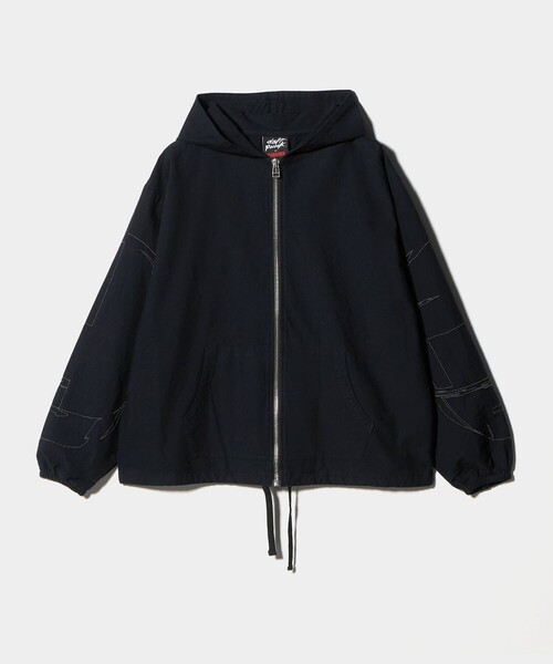 PLEASURES（プレジャー）の「＜PLEASURES × Daft Punk＞DIGITAL ジップ フーディー（パーカー・メンズ・ブラック・L/M）」の2枚目の写真