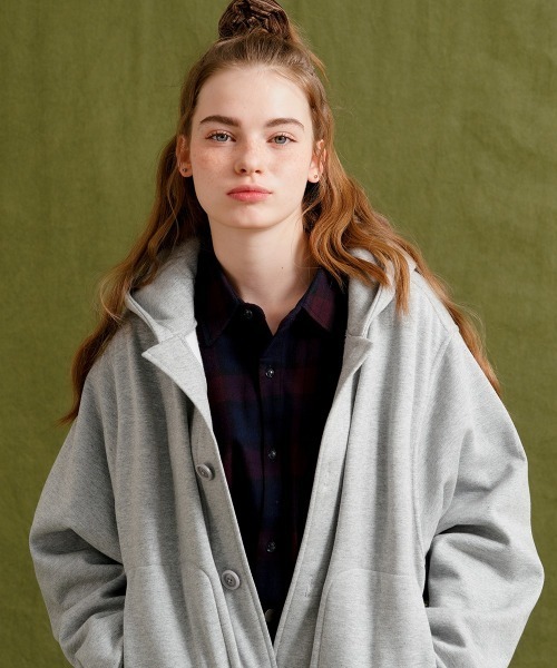 セール】【WV PROJECT】Relax stadium hood jumper/JJOT7730