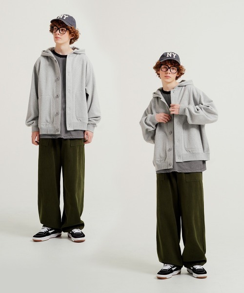 WV PROJECT】Relax stadium hood jumper/JJOT7730（パーカー）｜WV