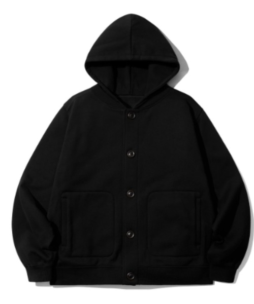 WV PROJECT(ダブリューブイプロジェクト)の「【WV PROJECT】Relax stadium hood jumper/JJOT7730(パーカー・メンズ・チョコ/ブラック/クリーム/グレー/ブラウン・M/L/LL)」の10枚目の写真