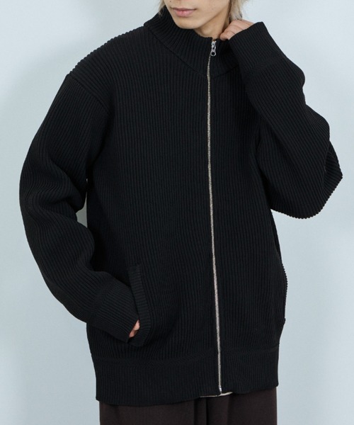 NAVY(ネイビー)の「NAVY アゼドライバーズニット【手洗い可能】(カーディガン/ボレロ・メンズ・ベージュ/ブラック・L/M/S/XL)」の5枚目の写真