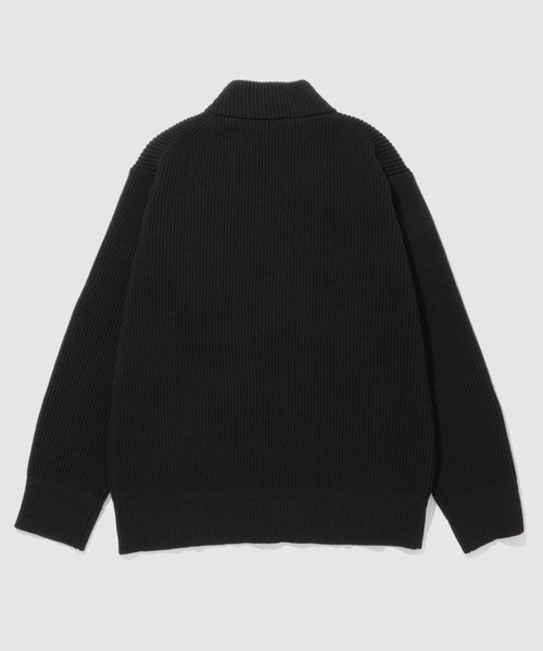 NAVY(ネイビー)の「NAVY アゼドライバーズニット【手洗い可能】(カーディガン/ボレロ・メンズ・ベージュ/ブラック・L/M/S/XL)」の12枚目の写真