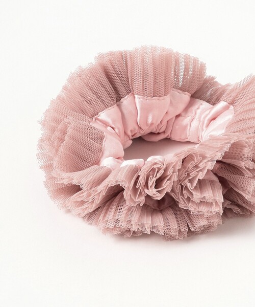 Ray BEAMS（レイビームス）の「GOOD SQUISH / Cowboy Silk Tutu（シュシュ・レディース・ピンク/レッド/ブラック・ONE SIZE）」の7枚目の写真