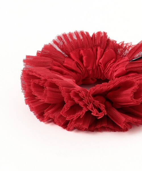 Ray BEAMS（レイビームス）の「GOOD SQUISH / Cowboy Silk Tutu（シュシュ・レディース・ピンク/レッド/ブラック・ONE SIZE）」の9枚目の写真