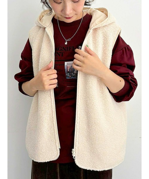 SM2（エスエムツー）の「リバーシブルボアベスト（ベスト）」 - WEAR