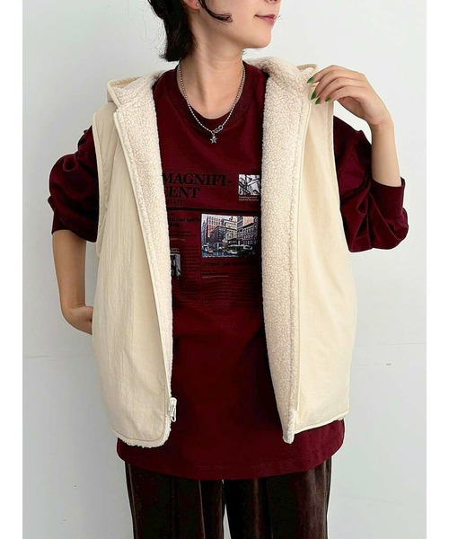 SM2（エスエムツー）の「リバーシブルボアベスト（ベスト）」 - WEAR