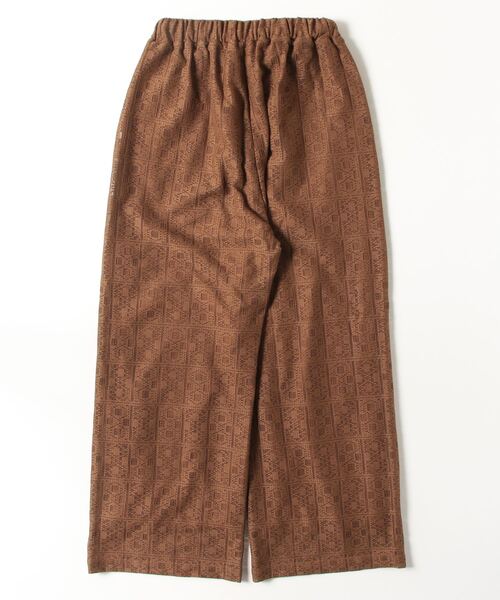 Brownie（ブラウニー）の「スクエアレースイージーパンツ（その他パンツ・レディース・ブラック/アイボリー/ブラウン・FREE）」の6枚目の写真