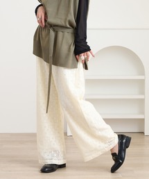 Brownie | スクエアレースイージーパンツ(その他パンツ)