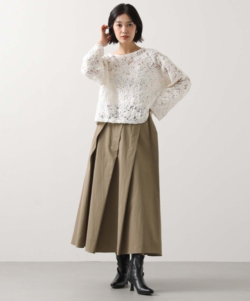 セール】フラワーモールレースブラウス（シャツ/ブラウス）｜Gready