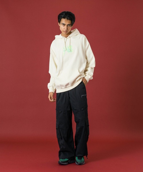 XLARGE（エクストララージ）の「DOUBLE CARGO PANTS（カーゴパンツ・メンズ・オリーブ/ブラック/ブラウン・34inch/32inch/30inch/36inch）」の13枚目の写真