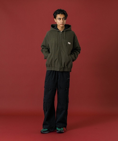XLARGE（エクストララージ）の「DOUBLE CARGO PANTS（カーゴパンツ・メンズ・オリーブ/ブラック/ブラウン・34inch/32inch/30inch/36inch）」の15枚目の写真
