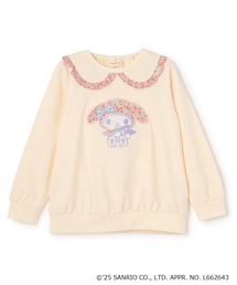 sense of wonder | 【マイメロディ】リバティファブリックアップリケトレーナー(スウェット)