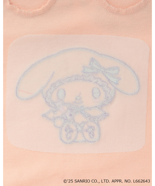 sense of wonder(センスオブワンダー)の「【マイメロディ】リバティファブリックアップリケトレーナー(スウェット・キッズ・ホワイト系/ピンク・90cm/80cm/130cm/120cm/110cm/100cm)」の7枚目の写真