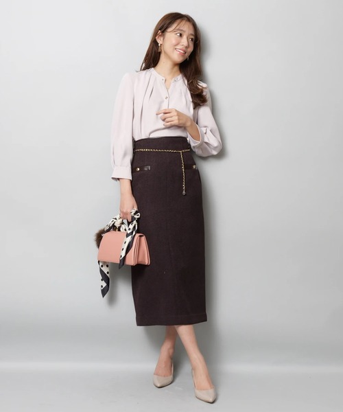 JJTYリクエスト 1点 まとめ商 チェーンベルト付タイトスカート（スカート）｜JUSGLITTY（ジャス