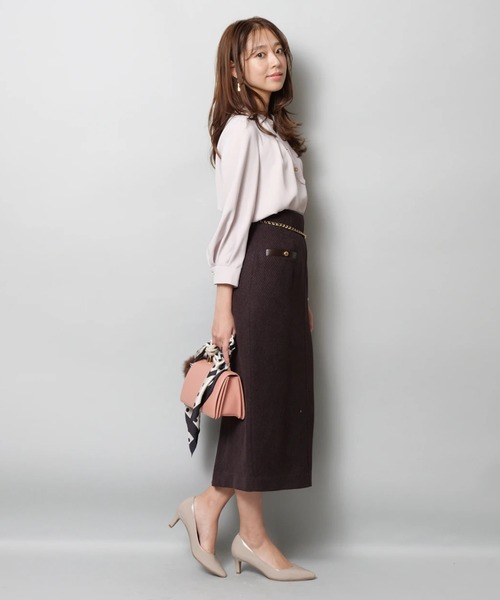 チェーンベルト付タイトスカート（スカート）｜JUSGLITTY（ジャス