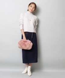 JUSGLITTY（ジャスグリッティー）の「チェーンベルト付タイトスカート