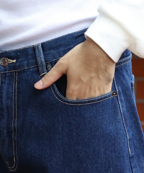 ８(eight)（エイト）の「デニムバルーンパンツ（デニムパンツ・メンズ・インディゴブルー/ブルー系その他/ブルー・MEDIUM/XX-LARGE/X-LARGE/LARGE）」の5枚目の写真