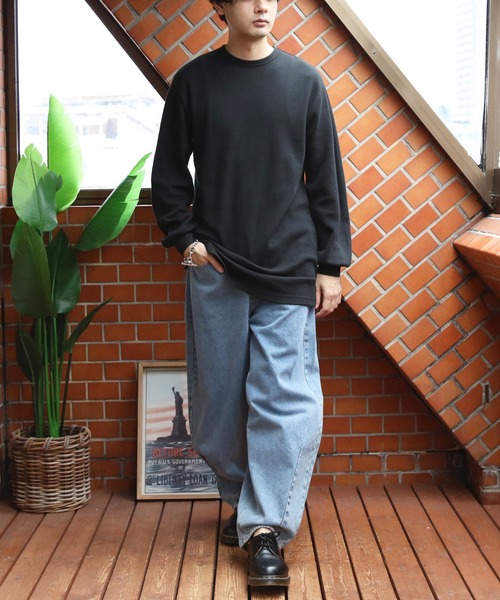 ８(eight)（エイト）の「デニムバルーンパンツ（デニムパンツ・メンズ・インディゴブルー/ブルー系その他/ブルー・MEDIUM/XX-LARGE/X-LARGE/LARGE）」の20枚目の写真