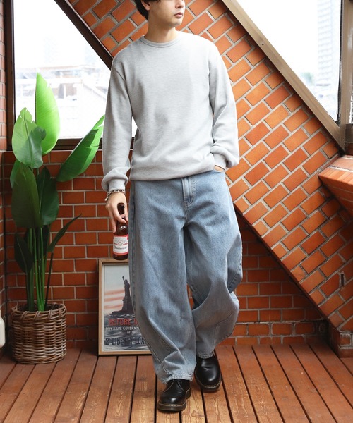 ８(eight)（エイト）の「デニムバルーンパンツ（デニムパンツ・メンズ・インディゴブルー/ブルー系その他/ブルー・MEDIUM/XX-LARGE/X-LARGE/LARGE）」の7枚目の写真