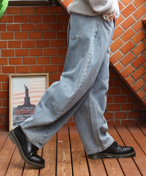 ８(eight)（エイト）の「デニムバルーンパンツ（デニムパンツ・メンズ・インディゴブルー/ブルー系その他/ブルー・MEDIUM/XX-LARGE/X-LARGE/LARGE）」の13枚目の写真