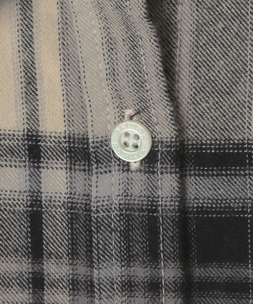 BAYFLOW(ベイフロー)の「ネルチェックシャツ(シャツ/ブラウス・レディース・ブラック/ベージュ/ネイビー・FREE)」の13枚目の写真