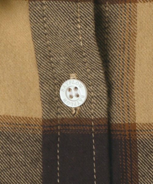 BAYFLOW(ベイフロー)の「ネルチェックシャツ(シャツ/ブラウス・レディース・ブラック/ベージュ/ネイビー・FREE)」の14枚目の写真