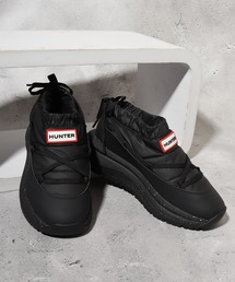 HUNTER（ハンター）の「HUNTER ハンター グリップ パフ レース スリッポン トレーナー（ブーツ・レディース）」